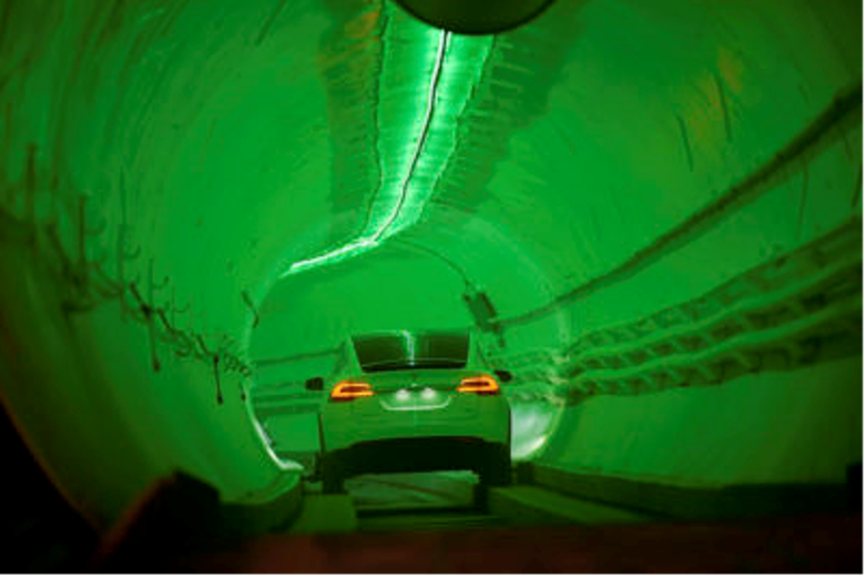 Musk tunnel contro il traffico delle auto