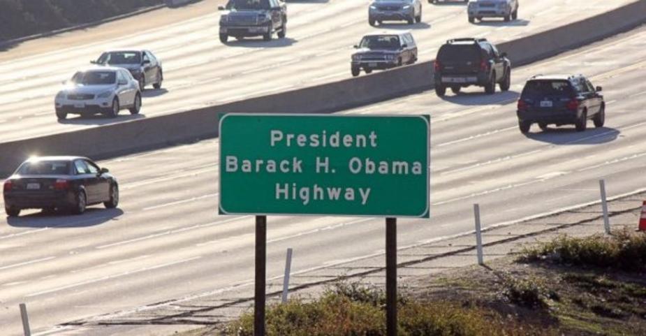 President Barack H. Obama Highway (Foto Daily Views Online)