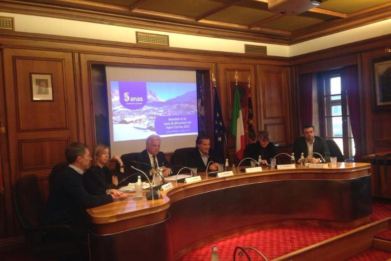 Cortina 2021, Anas: Commissario di Governo Claudio Andrea Gemme incontra il territorio