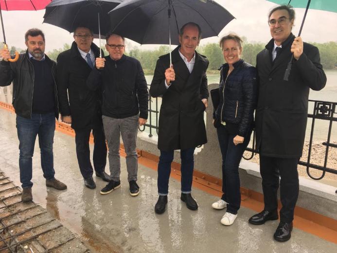 Veneto, SS 13 "Pontebbana": sopralluogo cantiere Anas di Ponte della Priula
