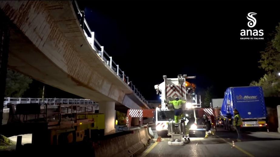 Sisma Centro Italia, Anas: al via la fase di montaggio dei viadotti risanati sulla SS4 "Salaria" ad Arquata del Tronto