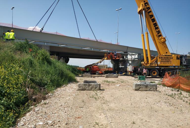 Piemonte, Anas: completato il varo del viadotto sulla tangenziale di Fossano