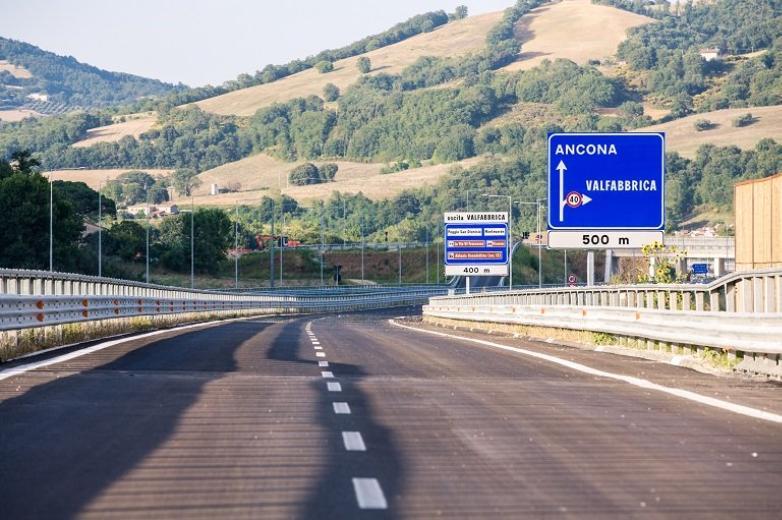 SS318 Viadotto Tre Vescovi - Valfabbrica