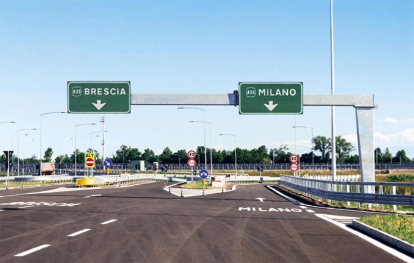 Clima: A35 Brebemi più green, primi distributori gas naturale