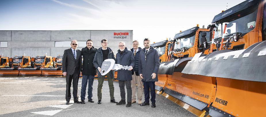IVECO consegna ad Anas i primi mezzi di una fornitura di 42 veicoli attrezzati per la rimozione della neve