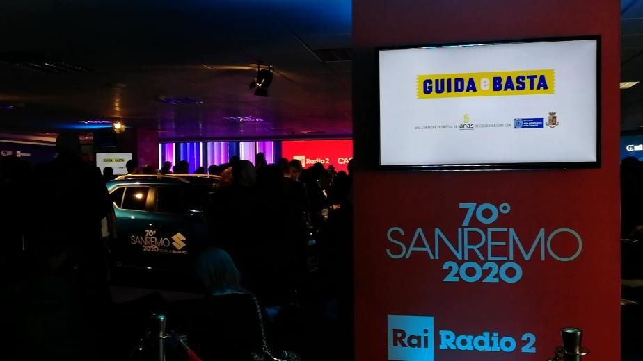 Anas, "GUIDAeBASTA": l'appello degli artisti di Sanremo per la sicurezza stradale