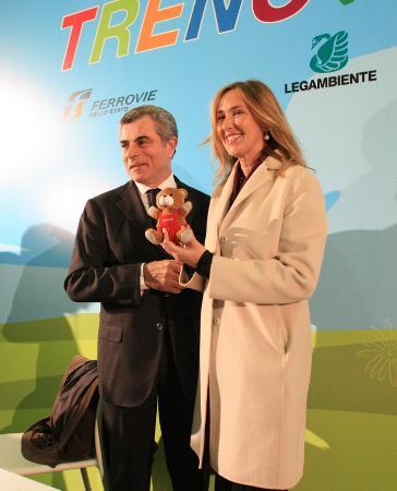 Stefania Prestigiacomo e Mauro Moretti